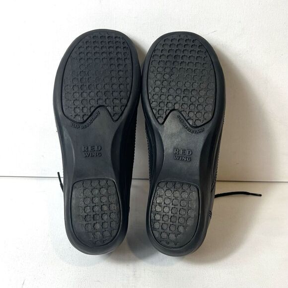 Red Wing Shoes Womens Sz 9 M Black Leather Lace Up Comfort Casual Oxford Sneaker - Picture 10 of 10